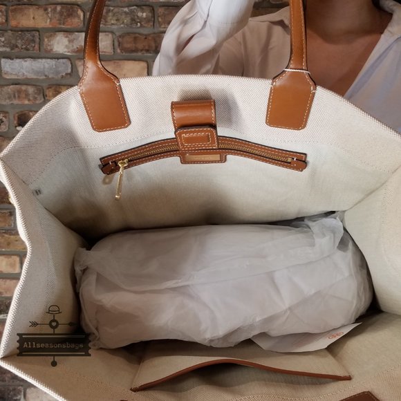 TORY BURCH ella patches tote airline aircraft NWT - Picture 5 of 5